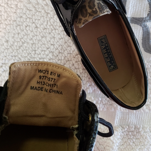 SPERRY LEOPARD PRINT SHOE - Picture 8 of 9